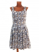 L/XL Celoroční dámské šaty s puntíky a dvojitou podšívkou zn. Pepperberry