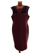 Celoroční dámské pouzdrové šaty UK20 48/4XL