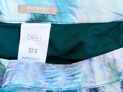 36/S Nádherná dámská maxi sukně Orsay barevná