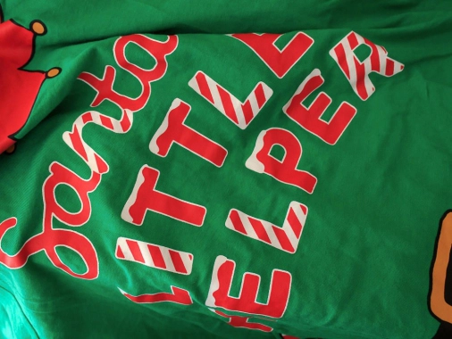 Zelené vánoční bavlněné tričko 12-13 let 158 univerzální