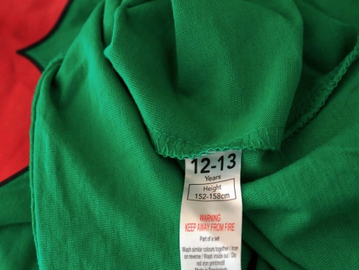 Zelené vánoční bavlněné tričko 12-13 let 158 univerzální