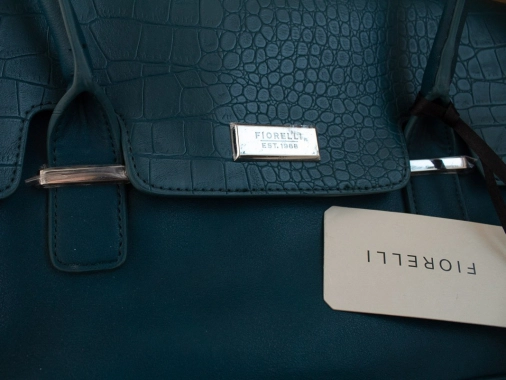 Nová modrozelená kabelka značky  Fiorelli