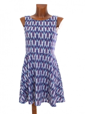 S/M Vzorované dámské letní šaty H&M neprůhledné