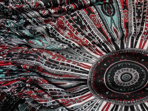 S/M Dámské vzorované letní šaty bez ramínek