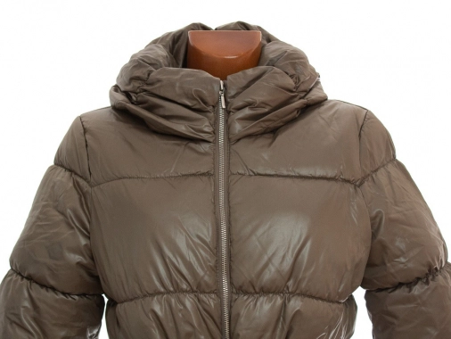 S/M Khaki dámská zimní bunda H&M