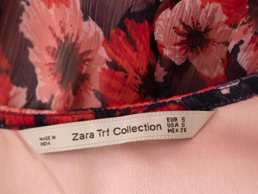 36/S Květinové dámské letní šaty Zara