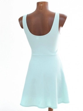 34/XS Mint dámské letní pružné šaty H&M