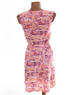 34/XS Dámské vzorované letní šaty Miss Selfridge