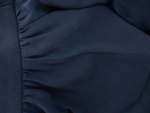 S/M Modrá petrolejová dámská sukně Zara