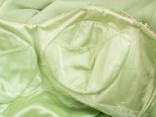 M/L Zelené dámské slavnostní šaty Veni Infantino