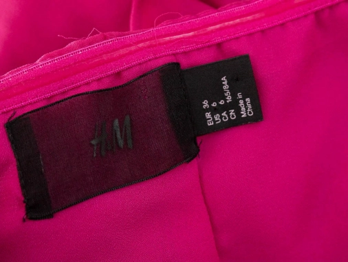 XS/S Purple růžovofialové dámské šaty bez ramínek