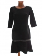 40 Černé celoroční neprůhledné šaty Andrea Martiny
