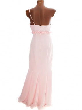XS/S Růžové plesové společenské nádherné šaty