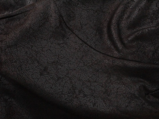 42/XL Dámské šaty černé se vzorem na materiálu