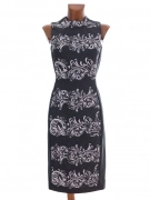 XS/S H&M černé dámské luxusní šaty se vzorem