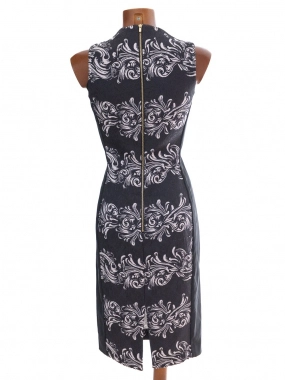XS/S H&M černé dámské luxusní šaty se vzorem