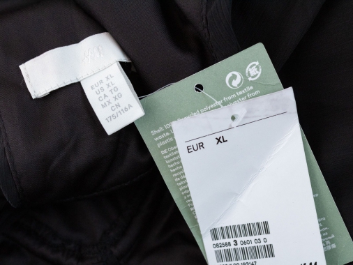 XL Dlouhé černé dámské šaty H&M s podšívkou