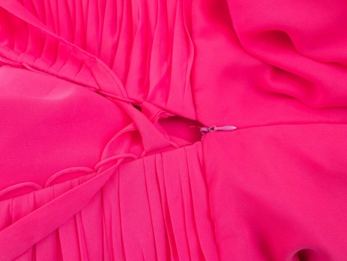 S/M Grace Karin růžové šaty na šněrování