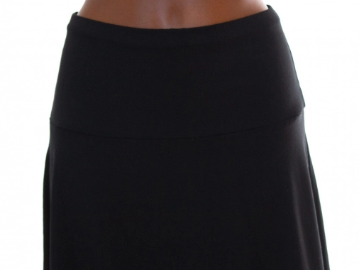 38/M Černá dámská celoroční pružná sukně H&M