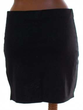38/M Dámská černá celoroční sukně s modrými třpytkami Gina Tricot