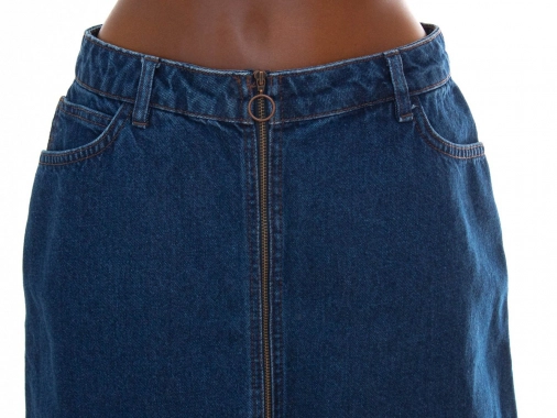 40/L Modrá džínová riflová sukně New Look