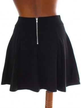 34/XS Černá dámská sukně H&M na zip