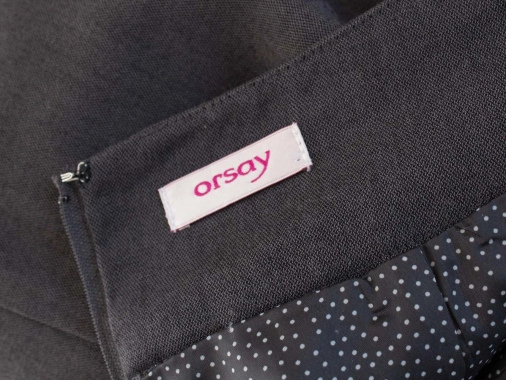 M/L Dámská šedá celoroční sukně značky Orsay