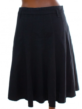 40/L Vero Moda černá dámská sukně s podšívkou