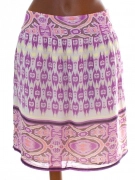 L/XL Mexx vzorovaná dámská sukně s podšívkou