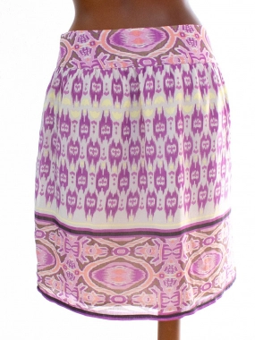 L/XL Mexx vzorovaná dámská sukně s podšívkou