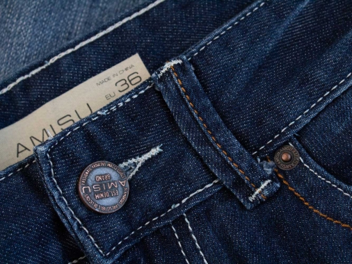 Modrá džínová riflová sukně Amisu 36/S