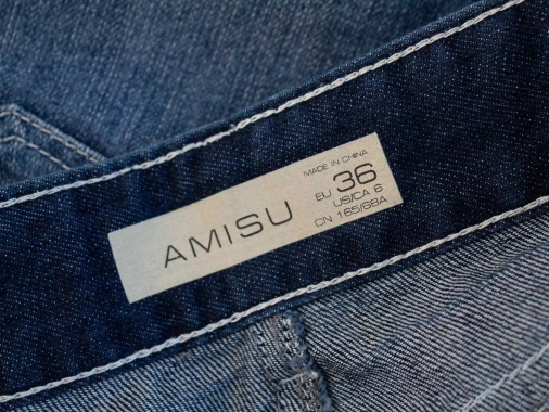 Modrá džínová riflová sukně Amisu 36/S