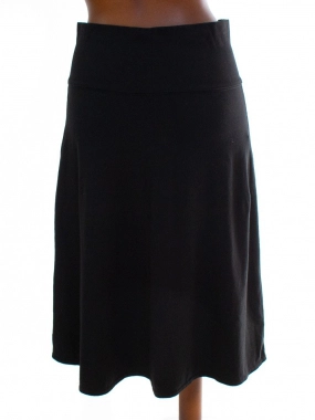XS/S Černá dámská sukně včetně kapsičky na zip