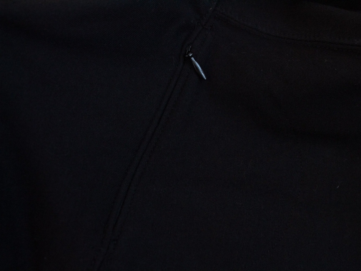 XS/S Černá dámská sukně včetně kapsičky na zip