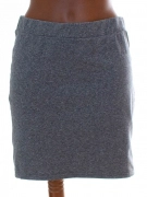 H&M šedá bavlněná dámská pružná sukně