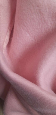 Teplá dámská bavlněná růžová maxi mikina Karolína