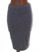 36/S Dámská šedá pružná sukně H&M