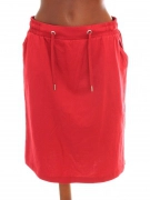 S/M Dámská červená bavlněná sukně Laura Torelli