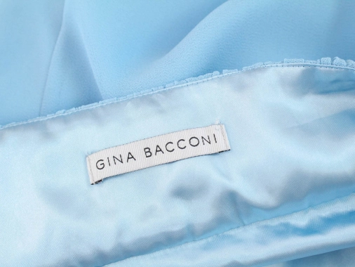 40/42 Světle modré slavnostní šaty Gina Bacconi