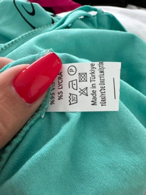 Dámská tunika Peru tyrkysová modrá barva