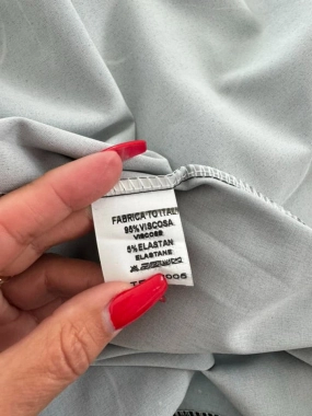 Dámská maxi oversize košile Anděl knoflíky černá