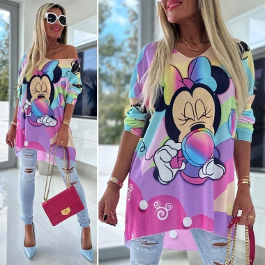 Minnie pleteninová dámská halenka svetřík