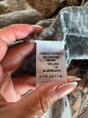 Maxi long dámské letní šaty se vzorem Indian béžové