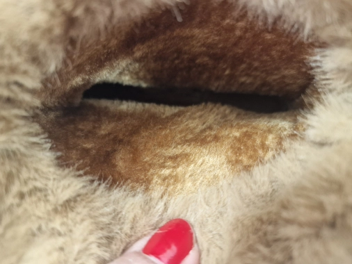 41 Dámské zimní boty válenky camel barva