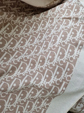 Dámský šál pashmina vzor 100% kašmír béžovokrémový