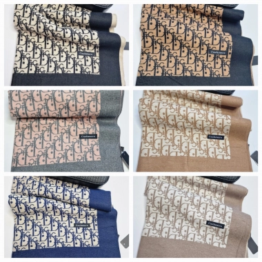 Dámský šál pashmina vzor 100% kašmír béžovokrémový