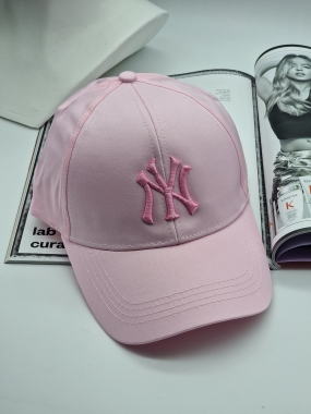 Kšiltovka čepice New York overisze univerzální růžová
