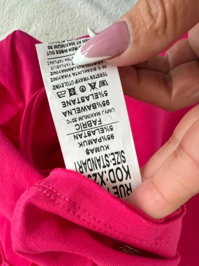 Dámské bavlněné tričko Fashion růžové