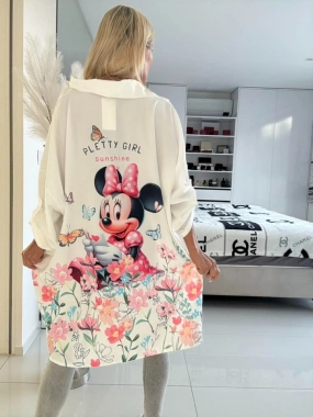 Dámská maxi oversize košile Minnie Girl