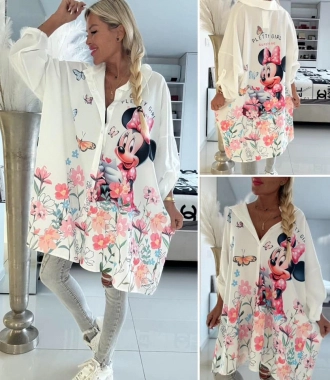 Dámská maxi oversize košile Minnie Girl
